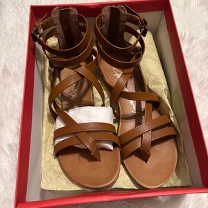American Rag Tan Strappy Sandals